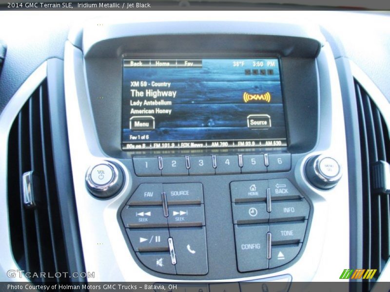 Iridium Metallic / Jet Black 2014 GMC Terrain SLE