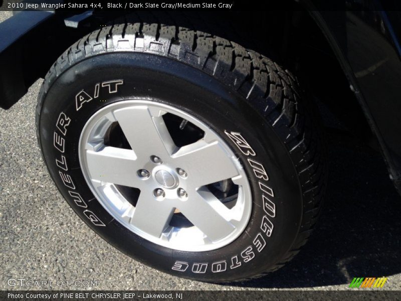Black / Dark Slate Gray/Medium Slate Gray 2010 Jeep Wrangler Sahara 4x4