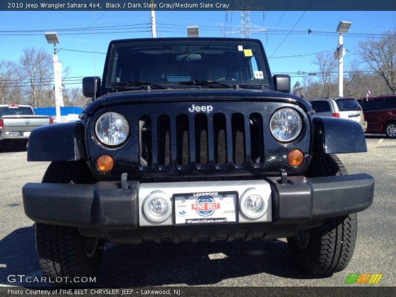 Black / Dark Slate Gray/Medium Slate Gray 2010 Jeep Wrangler Sahara 4x4