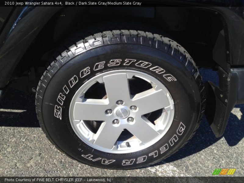 Black / Dark Slate Gray/Medium Slate Gray 2010 Jeep Wrangler Sahara 4x4