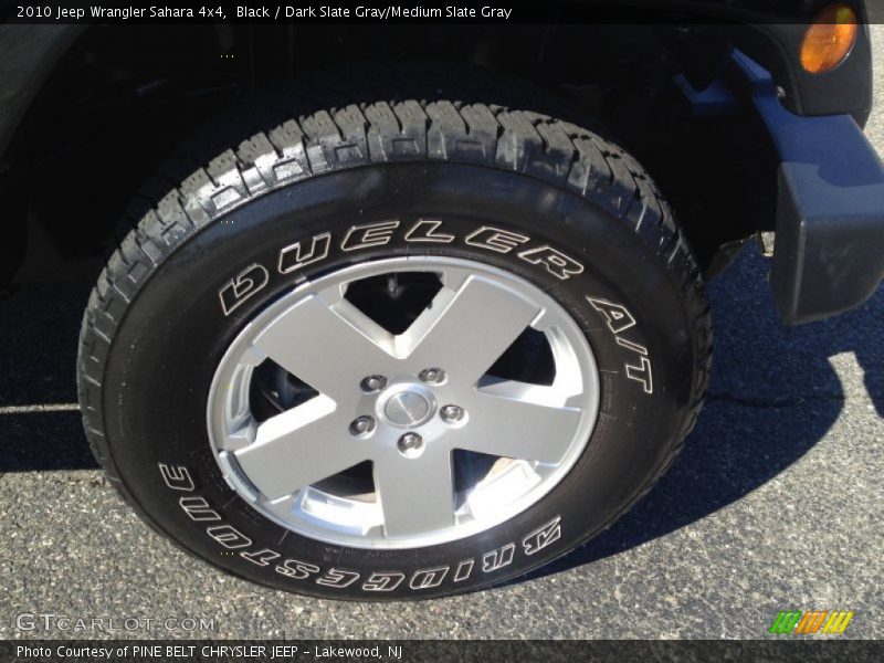 Black / Dark Slate Gray/Medium Slate Gray 2010 Jeep Wrangler Sahara 4x4