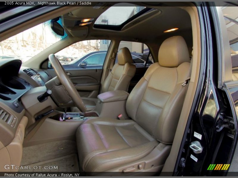 Front Seat of 2005 MDX 