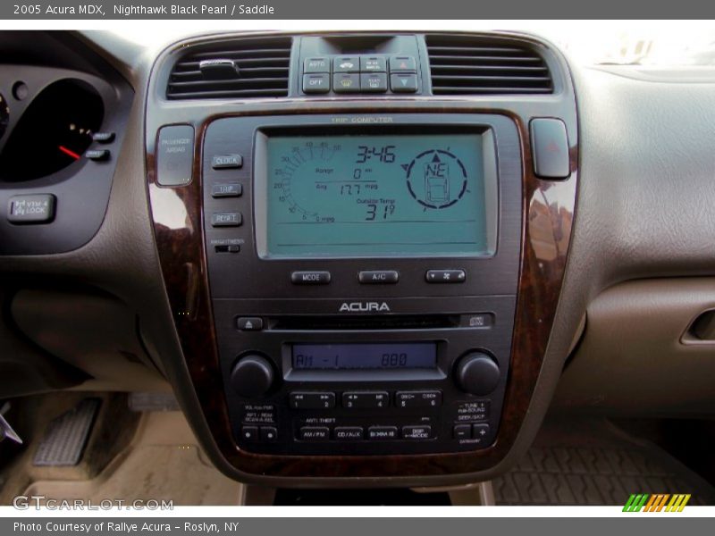 Nighthawk Black Pearl / Saddle 2005 Acura MDX