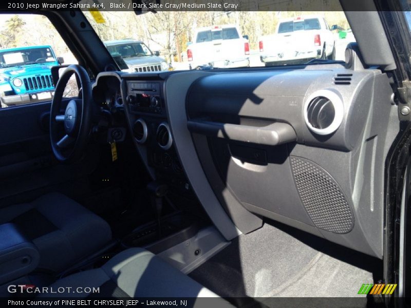 Black / Dark Slate Gray/Medium Slate Gray 2010 Jeep Wrangler Sahara 4x4