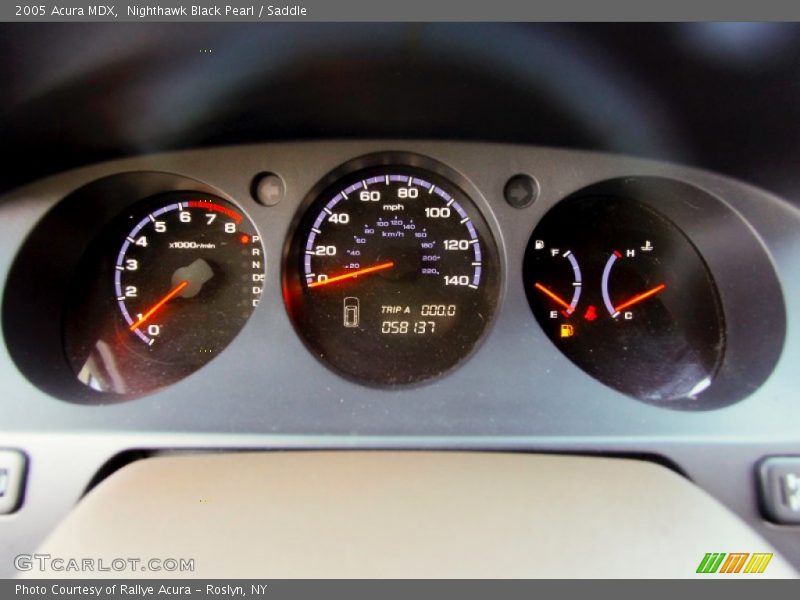 Nighthawk Black Pearl / Saddle 2005 Acura MDX