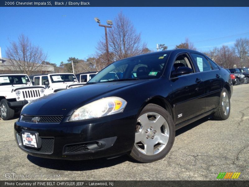 Black / Ebony Black 2006 Chevrolet Impala SS