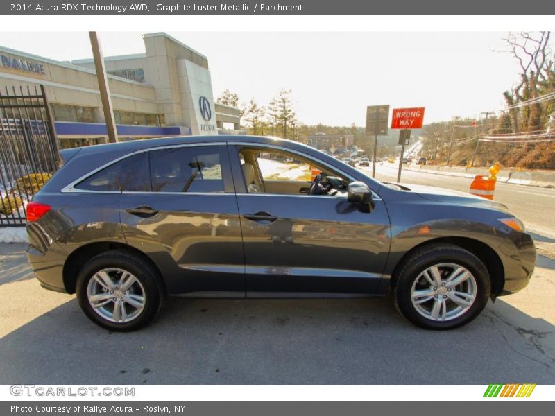 Graphite Luster Metallic / Parchment 2014 Acura RDX Technology AWD