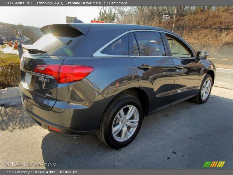 Graphite Luster Metallic / Parchment 2014 Acura RDX Technology AWD
