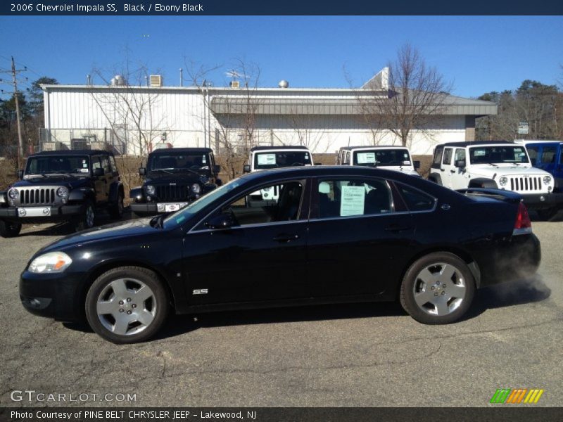 Black / Ebony Black 2006 Chevrolet Impala SS