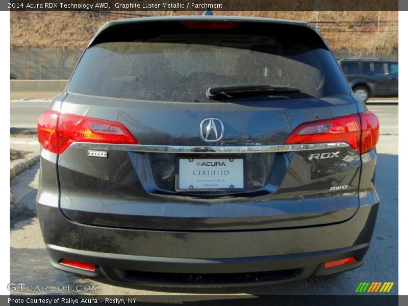 Graphite Luster Metallic / Parchment 2014 Acura RDX Technology AWD