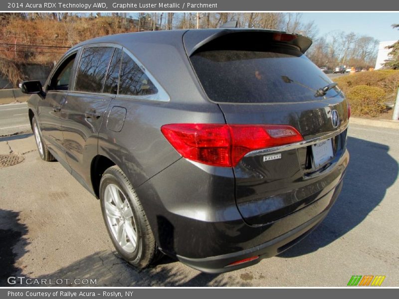 Graphite Luster Metallic / Parchment 2014 Acura RDX Technology AWD