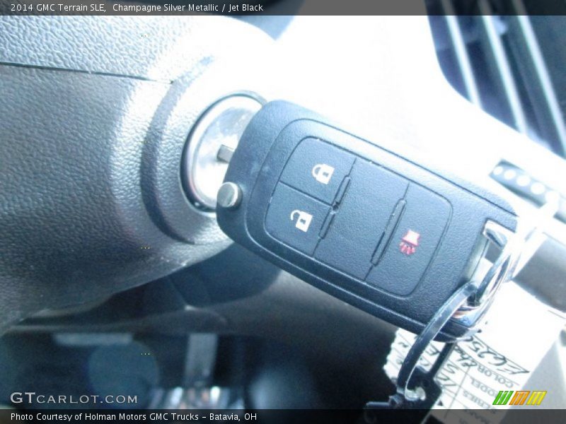 Champagne Silver Metallic / Jet Black 2014 GMC Terrain SLE