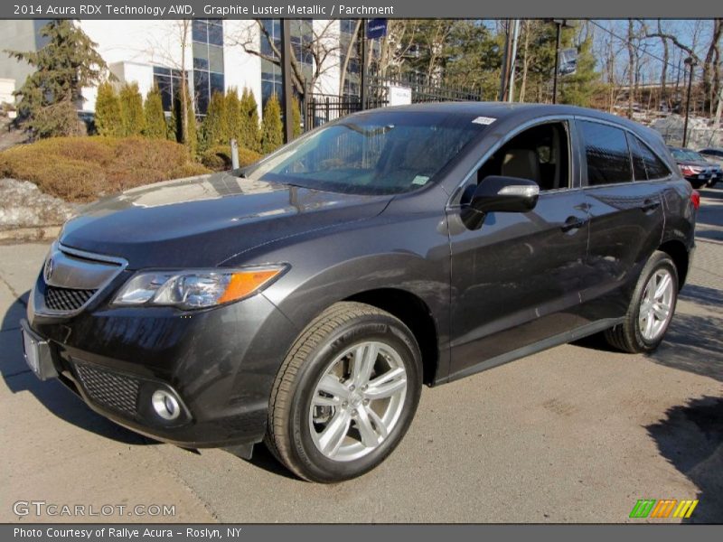 Graphite Luster Metallic / Parchment 2014 Acura RDX Technology AWD