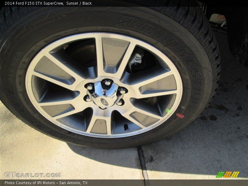 Sunset / Black 2014 Ford F150 STX SuperCrew