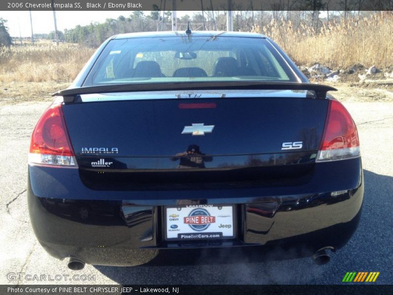 Black / Ebony Black 2006 Chevrolet Impala SS