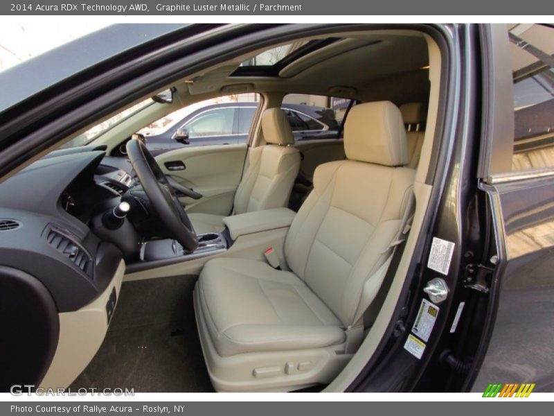 Graphite Luster Metallic / Parchment 2014 Acura RDX Technology AWD