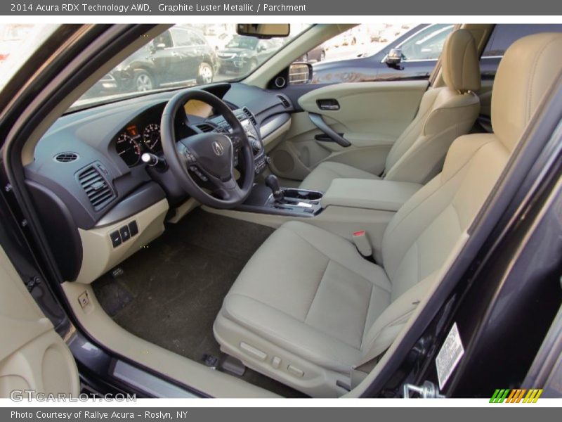 Graphite Luster Metallic / Parchment 2014 Acura RDX Technology AWD