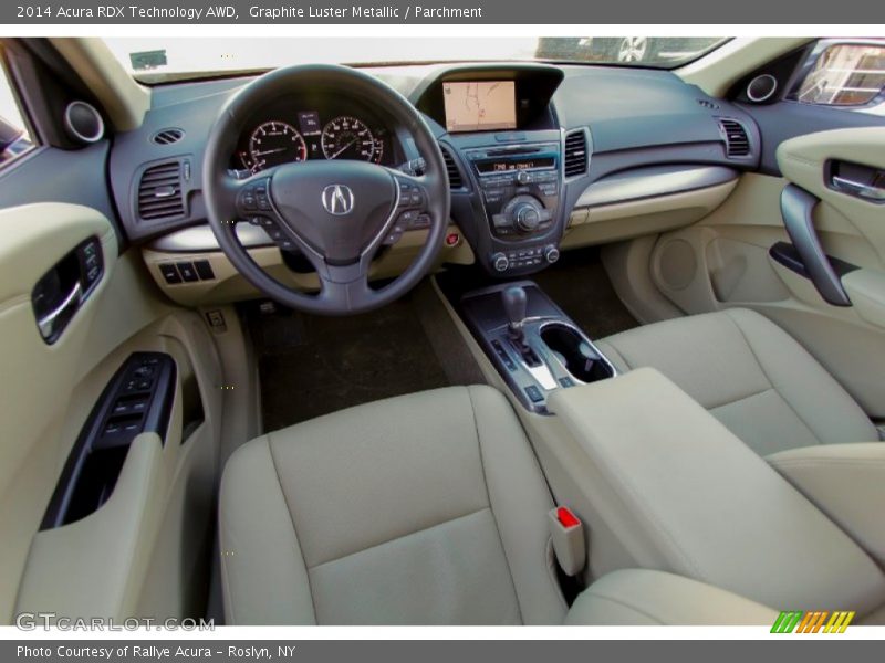 Graphite Luster Metallic / Parchment 2014 Acura RDX Technology AWD