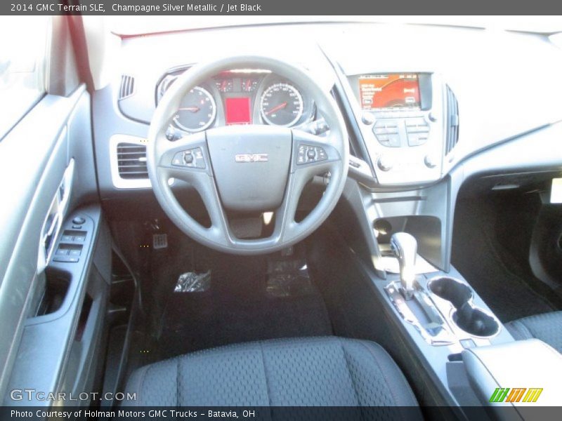 Champagne Silver Metallic / Jet Black 2014 GMC Terrain SLE