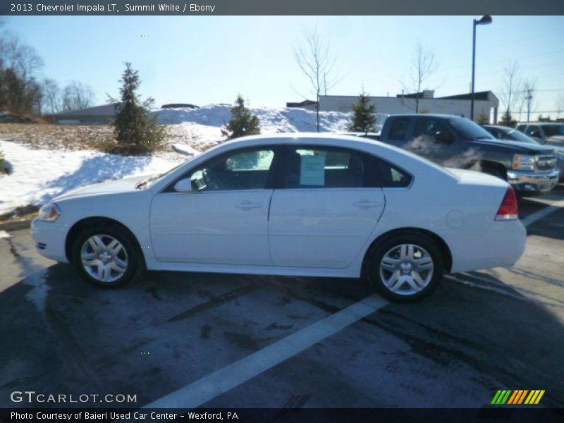 Summit White / Ebony 2013 Chevrolet Impala LT