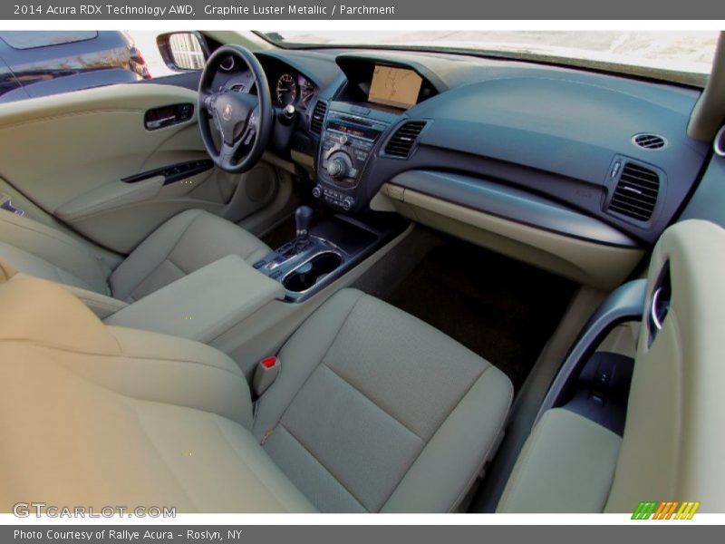 Graphite Luster Metallic / Parchment 2014 Acura RDX Technology AWD