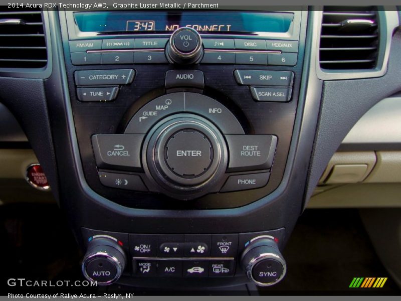 Graphite Luster Metallic / Parchment 2014 Acura RDX Technology AWD