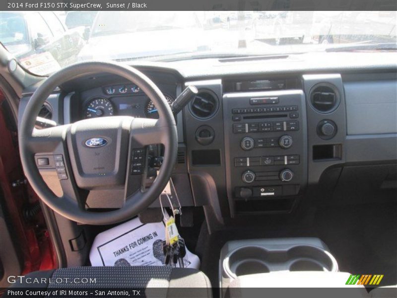 Sunset / Black 2014 Ford F150 STX SuperCrew
