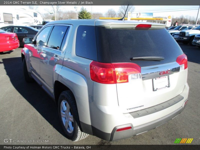 Champagne Silver Metallic / Jet Black 2014 GMC Terrain SLE