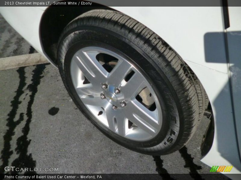 Summit White / Ebony 2013 Chevrolet Impala LT