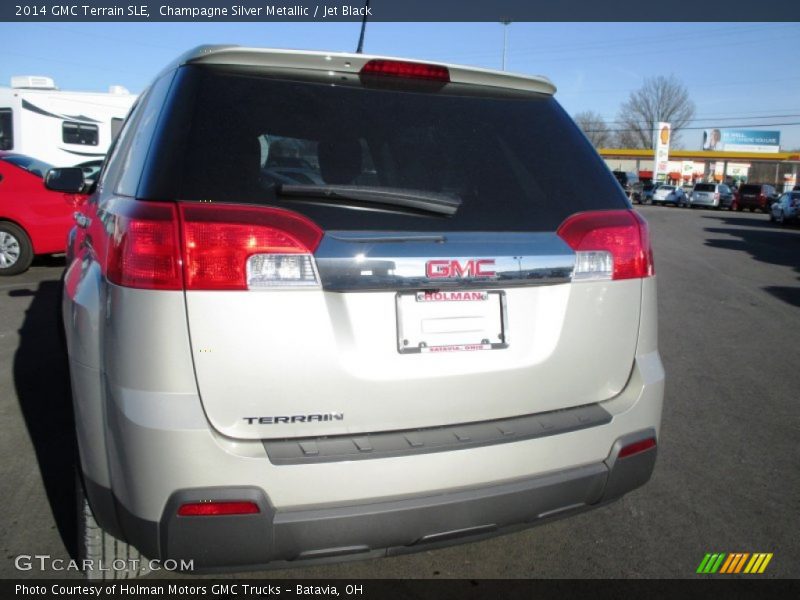 Champagne Silver Metallic / Jet Black 2014 GMC Terrain SLE
