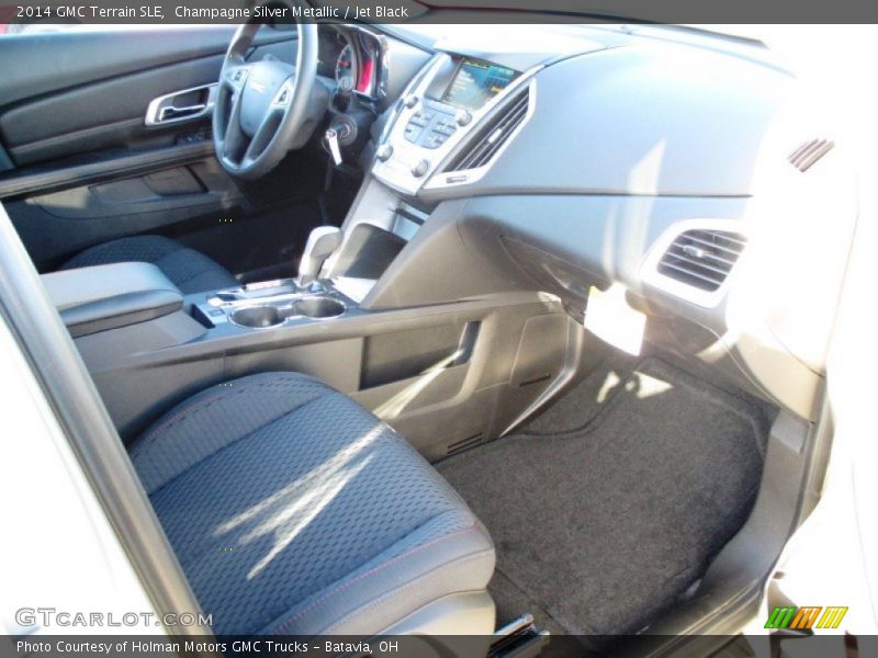 Champagne Silver Metallic / Jet Black 2014 GMC Terrain SLE