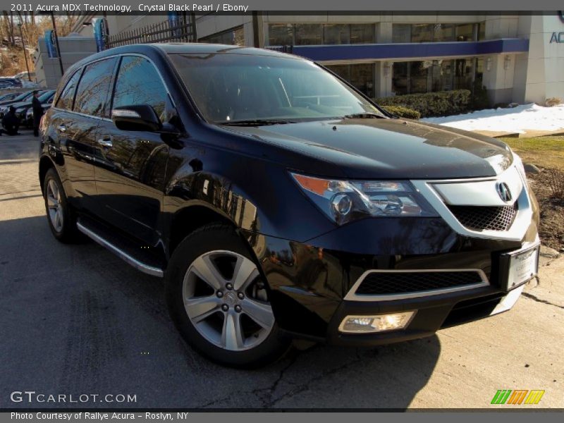 Crystal Black Pearl / Ebony 2011 Acura MDX Technology