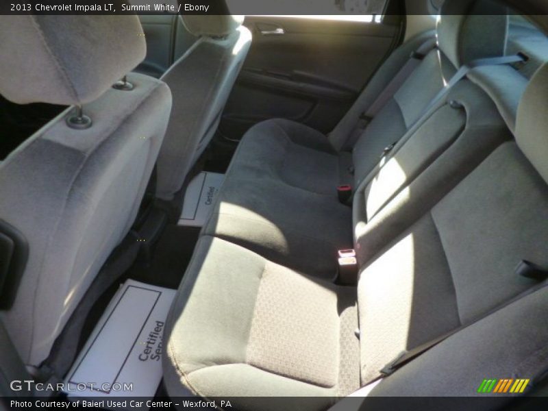 Summit White / Ebony 2013 Chevrolet Impala LT