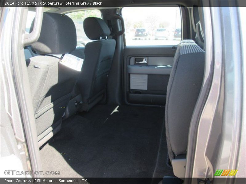 Sterling Grey / Black 2014 Ford F150 STX SuperCrew