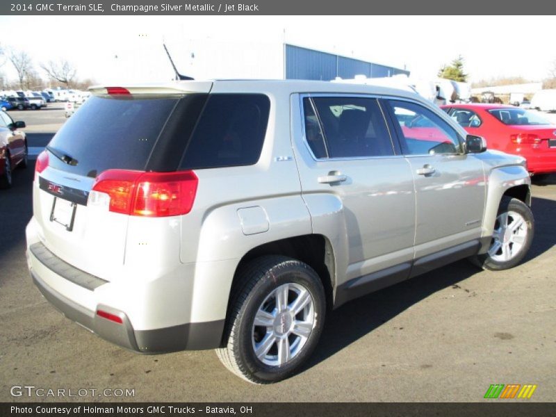 Champagne Silver Metallic / Jet Black 2014 GMC Terrain SLE