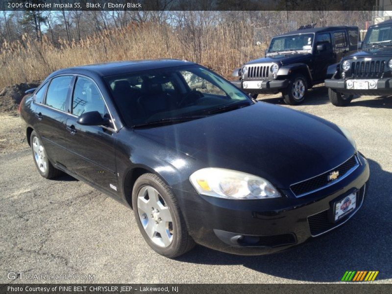 Black / Ebony Black 2006 Chevrolet Impala SS