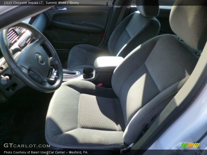 Summit White / Ebony 2013 Chevrolet Impala LT