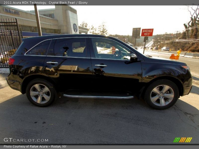 Crystal Black Pearl / Ebony 2011 Acura MDX Technology