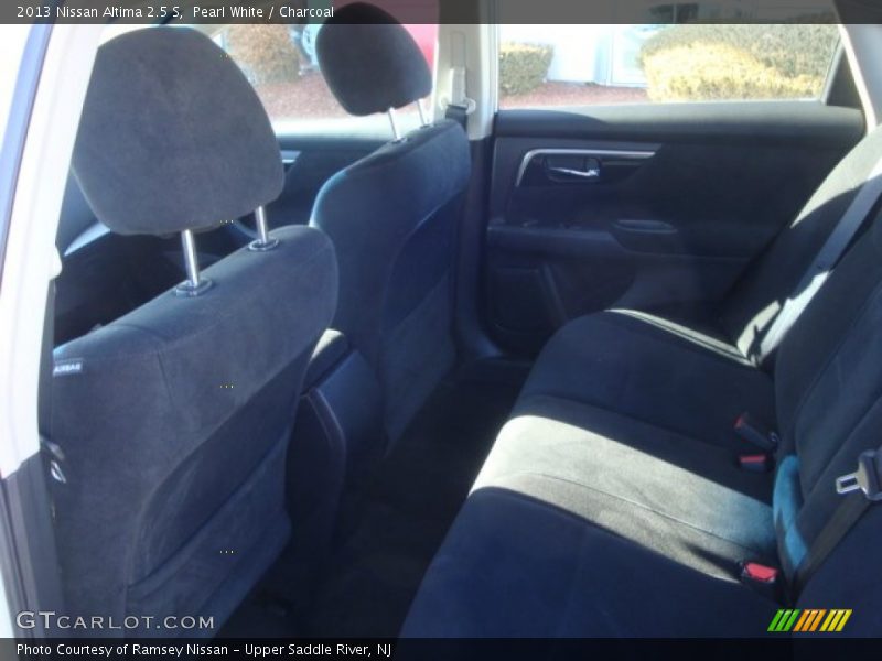Pearl White / Charcoal 2013 Nissan Altima 2.5 S