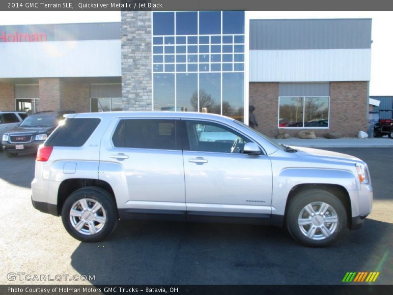 Quicksilver Metallic / Jet Black 2014 GMC Terrain SLE