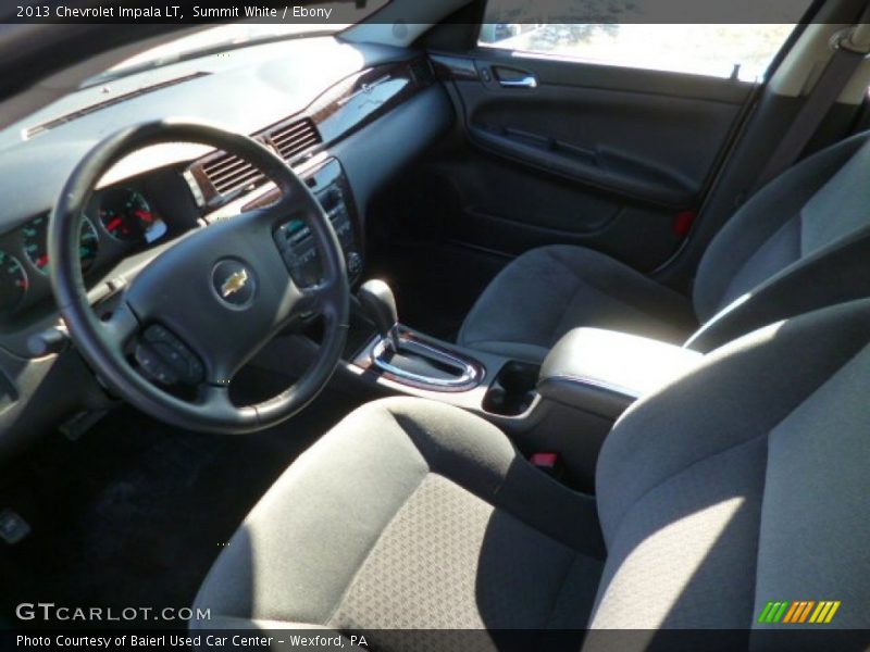 Summit White / Ebony 2013 Chevrolet Impala LT
