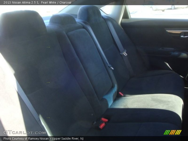 Pearl White / Charcoal 2013 Nissan Altima 2.5 S