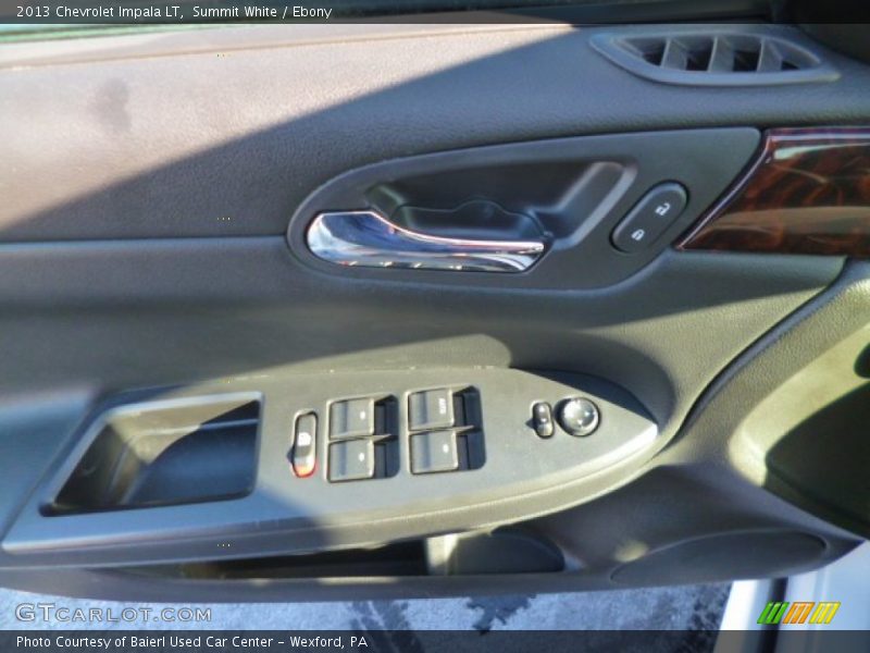 Summit White / Ebony 2013 Chevrolet Impala LT