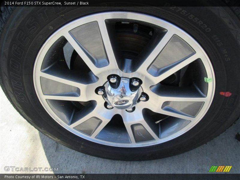 Sunset / Black 2014 Ford F150 STX SuperCrew