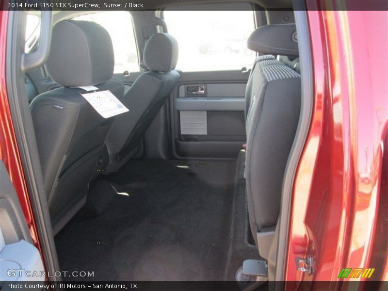 Sunset / Black 2014 Ford F150 STX SuperCrew