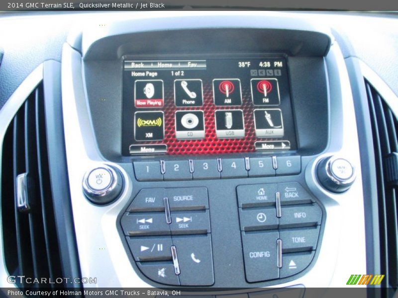 Quicksilver Metallic / Jet Black 2014 GMC Terrain SLE
