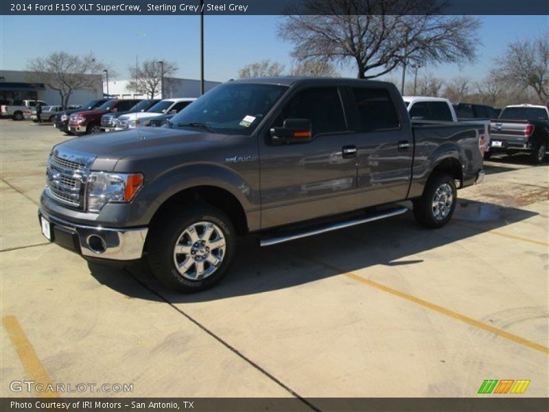 Sterling Grey / Steel Grey 2014 Ford F150 XLT SuperCrew