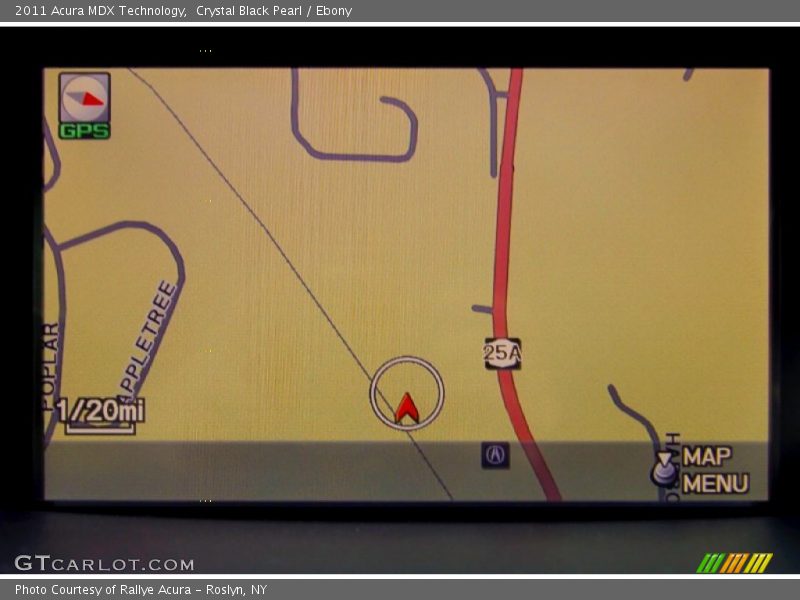 Crystal Black Pearl / Ebony 2011 Acura MDX Technology