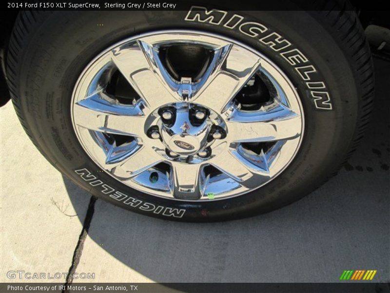 Sterling Grey / Steel Grey 2014 Ford F150 XLT SuperCrew