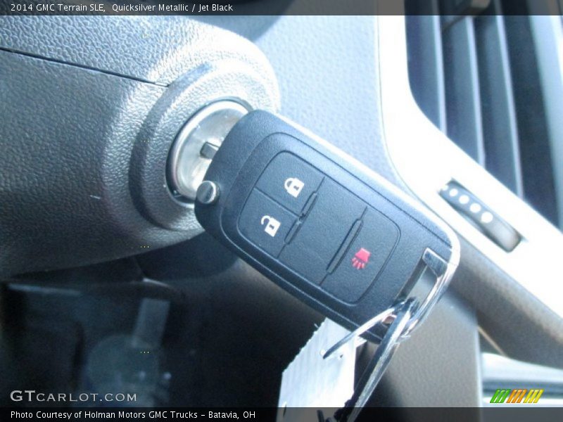 Quicksilver Metallic / Jet Black 2014 GMC Terrain SLE
